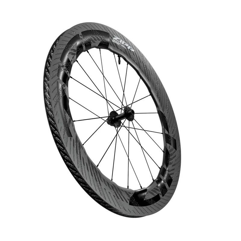 Zipp 858 NSW Carbon Tubeless Disc Brake 700c Front Wheel D1-1