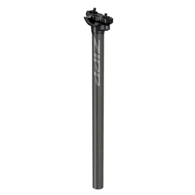 Zipp Seatpost Service Course SL 0mm Setback 400mm Length - Matte Black Logos