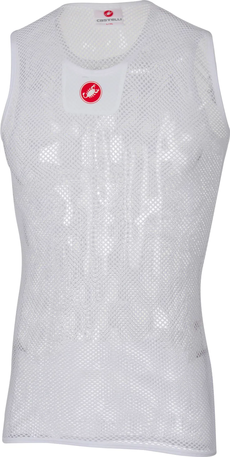 Castelli Core Mesh 3 Sleeveless Base Layer - White - Size XXL