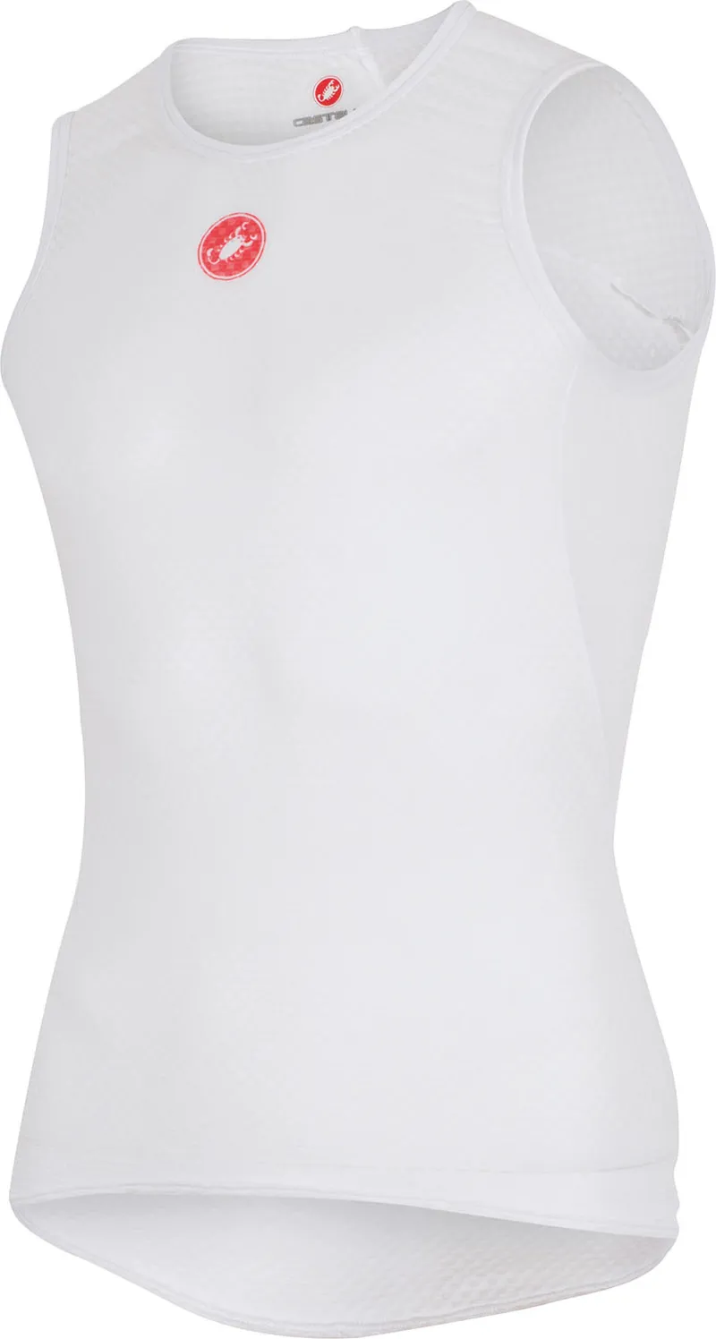 Castelli Pro Issue Sleeveless Mens Baselayer - White