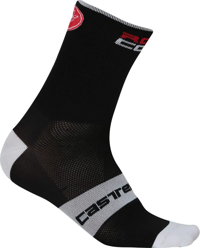 Castelli Rosso Corsa 6 Socks - Black