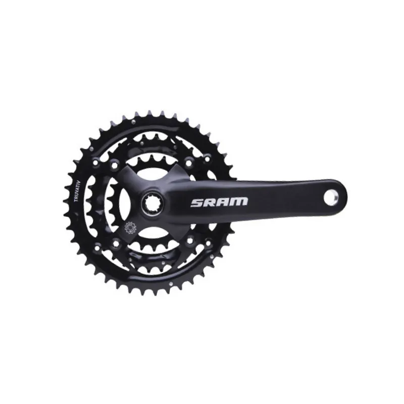 SRAM S600 Chainset 3x 8 Speed Squaretaper 175mm 42 32 22T Blast Black