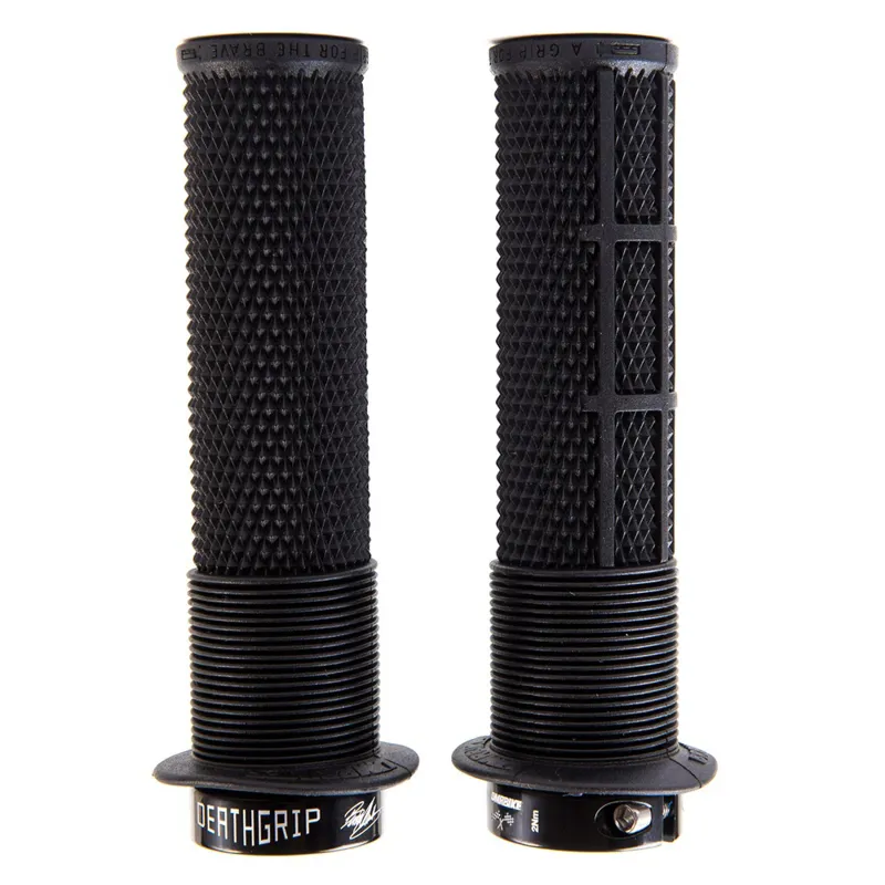 DMR Brendog Deathgrip Flange Thick Black Edition Bike Handlebar Grips
