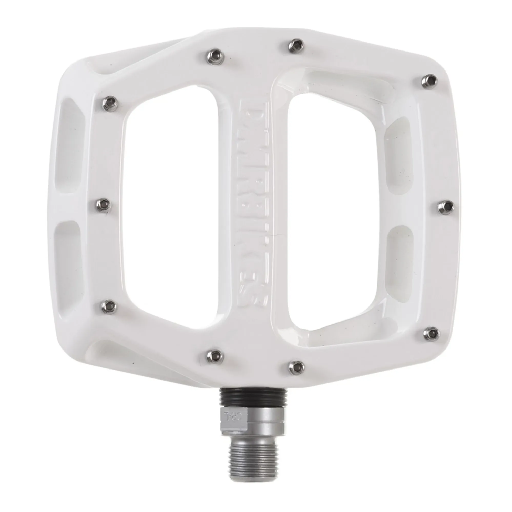DMR V12 Flat Mountain Bike Pedals Pure White