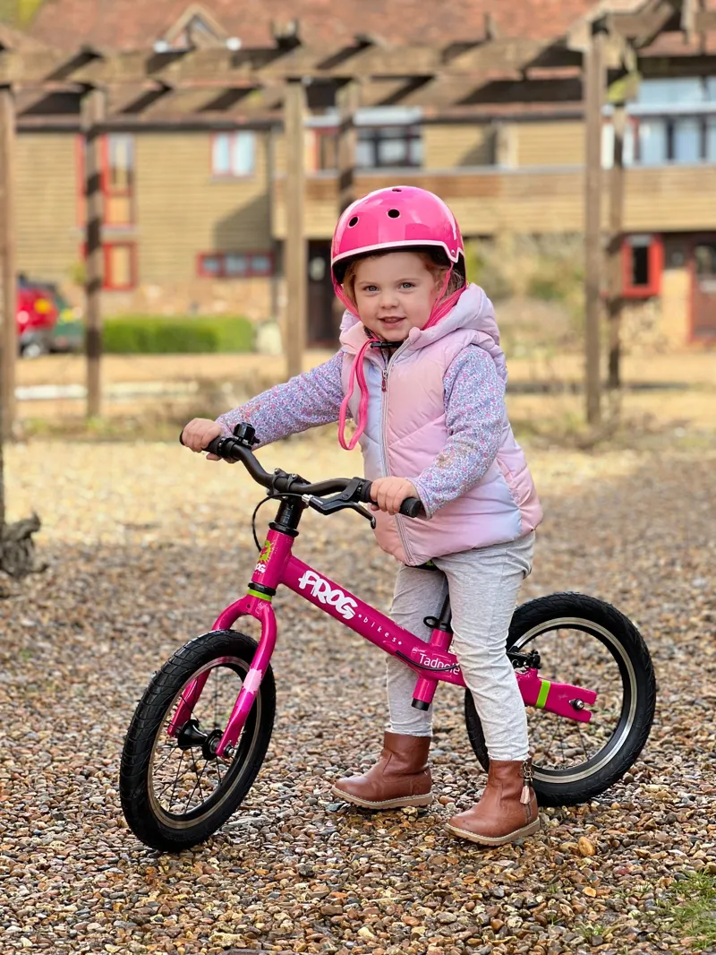 Frog Tadpole Plus Kids Balance Bike - Pink-2