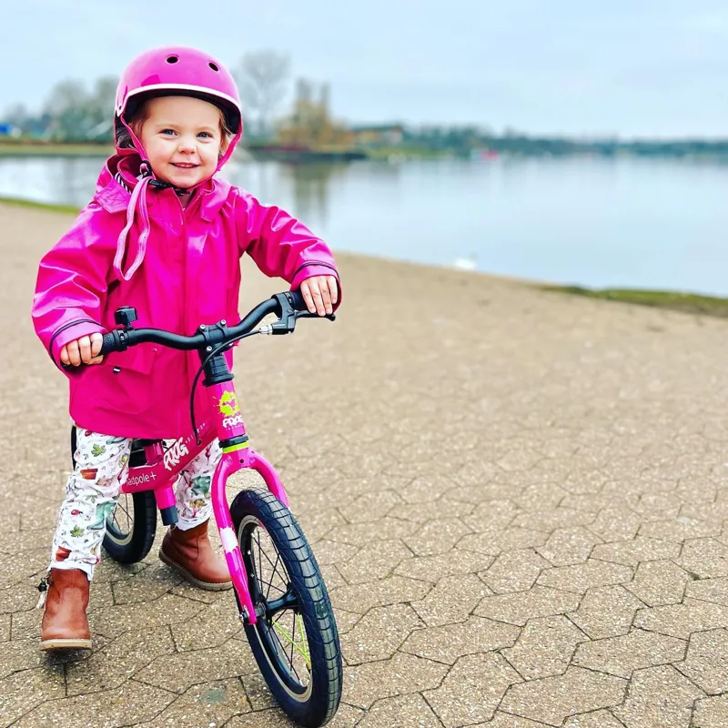 Frog Tadpole Plus Kids Balance Bike - Pink-1