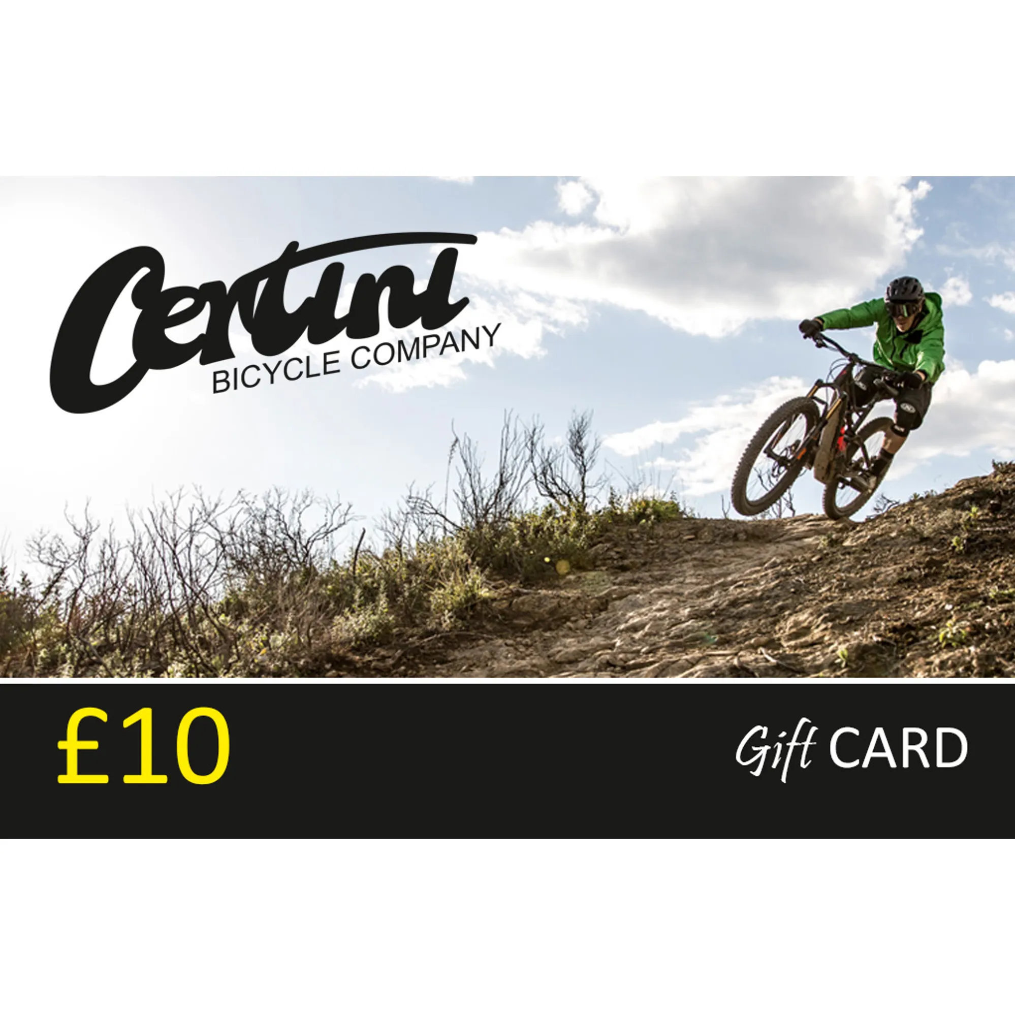 Certini Gift Voucher 10 GBP - Main Image