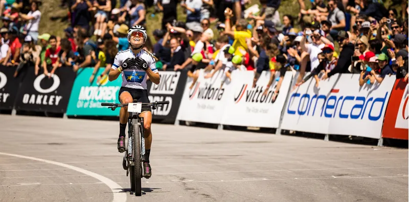 Ergon GXR Mountain Bike Handlebar Grips - Blue-5