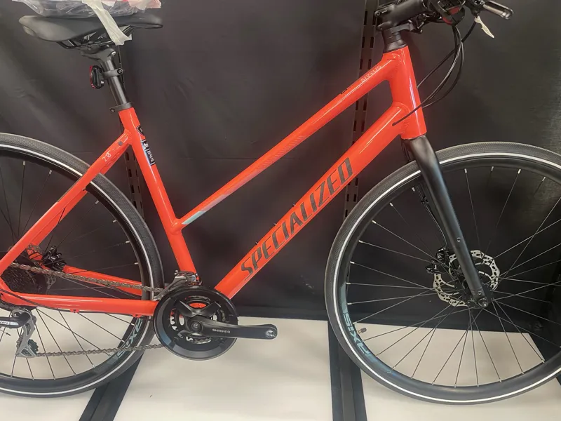 Shop Soiled: Specialized Sirrus 2.0 Step Through Hybrid Bike - Coral - Medium-1