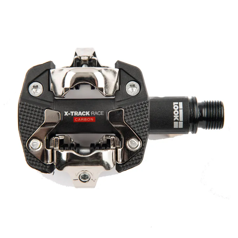 Look X-Track Race Carbon MTB Pedal with Cleats - Black-2