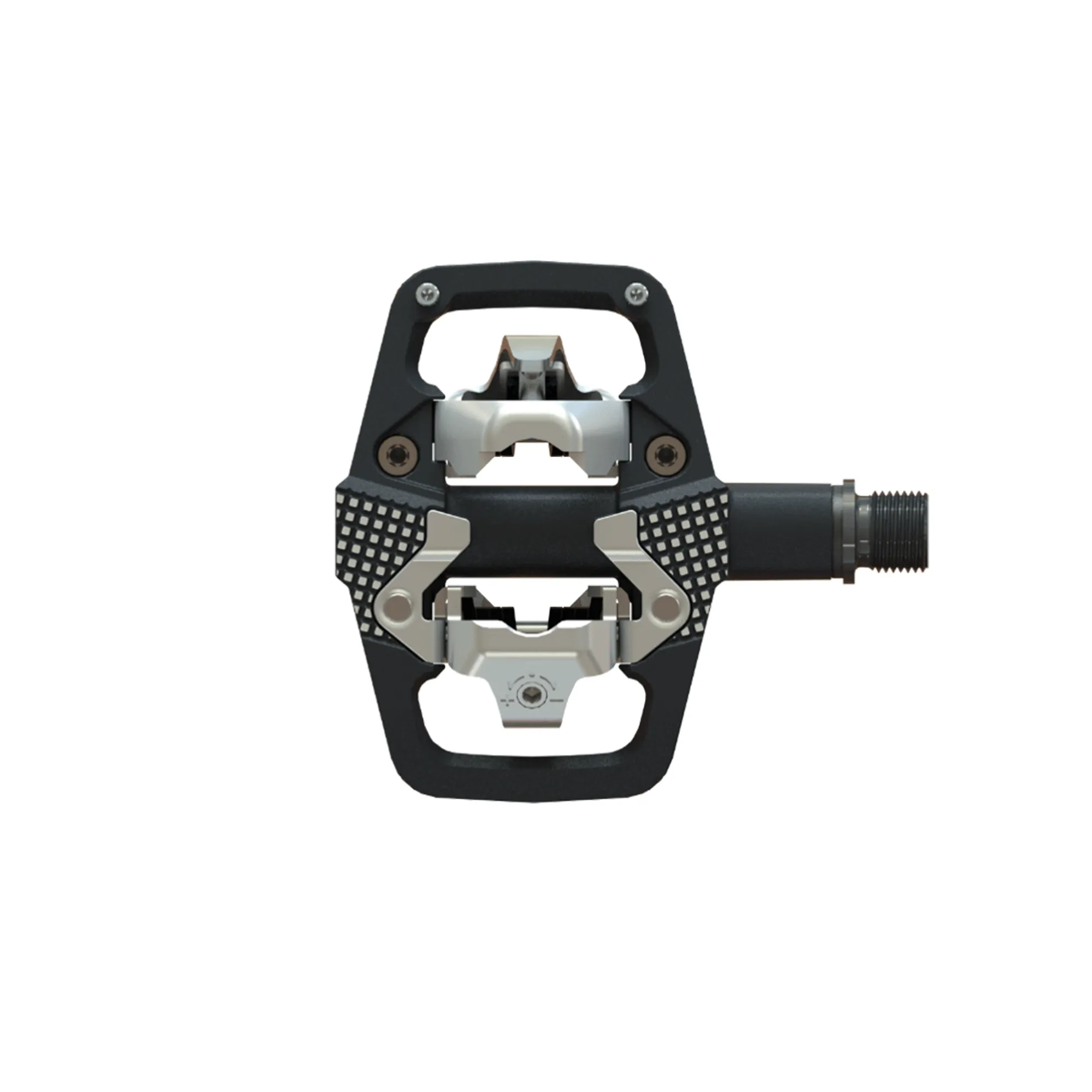 Look X Track Rage Mountain Bike Pedals with Cleats Black