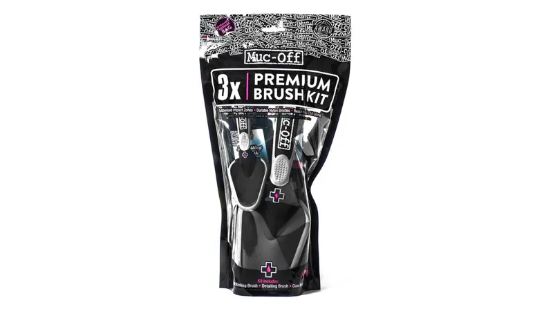 Muc-Off 3x Premium Brush Kit