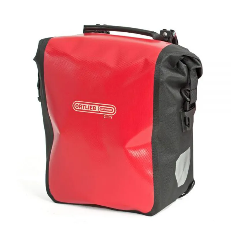 Ortlieb Sportroller City 25L Pannier Bag - Red/Black - Pair