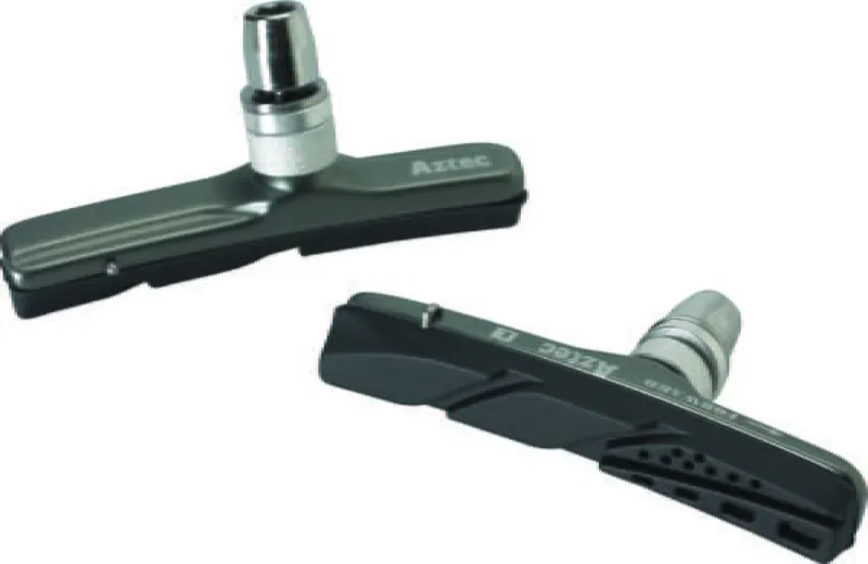 Aztec V-Type Cartridge System Brake Blocks - Grey/Charcoal