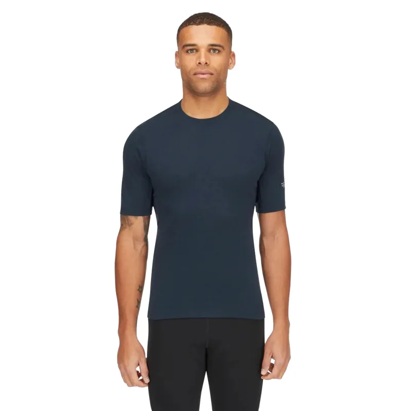 Rab Cinder Crimp Mens T-Shirt - Tempest Blue