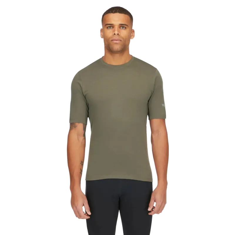 Rab Cinder Crimp Mens T-Shirt - Light Khaki