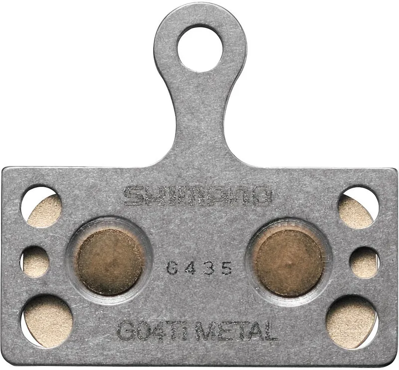 Shimano G04Ti Disc Brake Pads Titanium Backed Metal Sintered