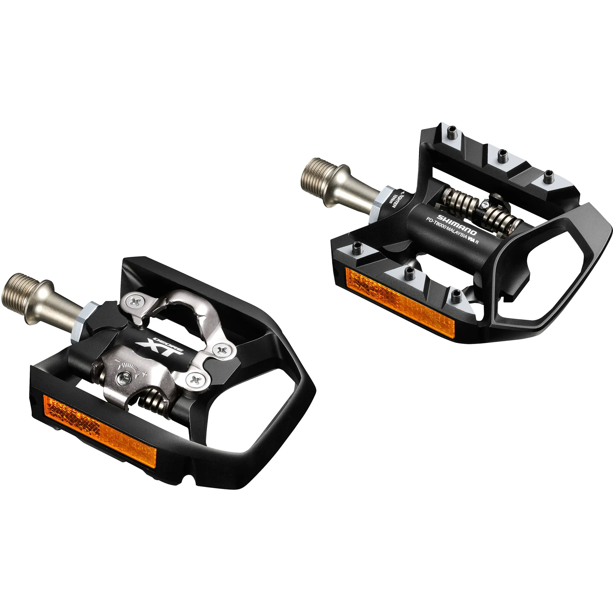 Shimano PD-T8000 XT Mountain Bike SPD Trekking Pedals Pair