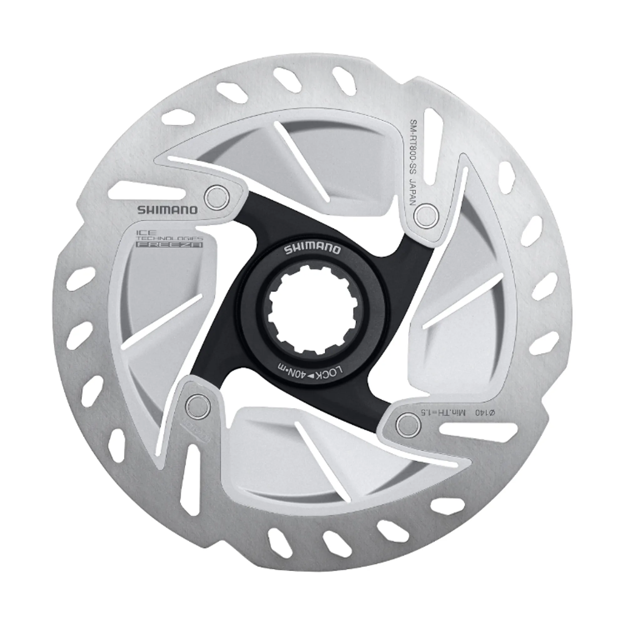 OutRider Esportes - Disco Rotor Shimano Deore XT RT-MT800 160mm Ice OutRider Esportes - Disco Rotor Shimano Deore XT RT-MT800 160mm Ice