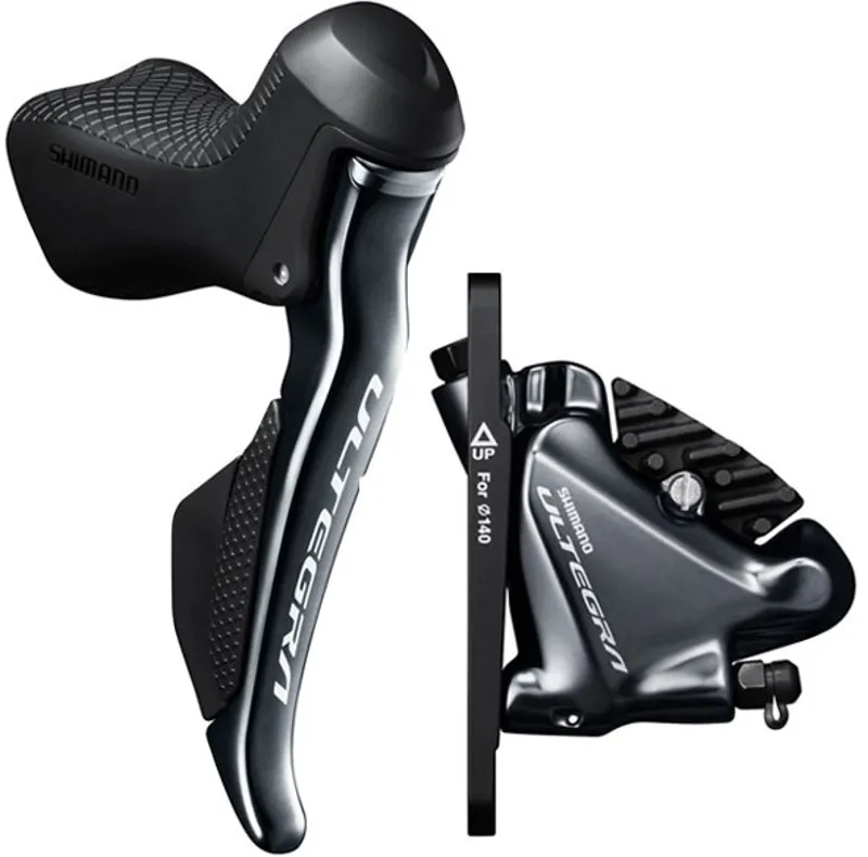 Shimano ST-R8070 Bled Hydraulic Disc Flat Mount Calliper RH Front