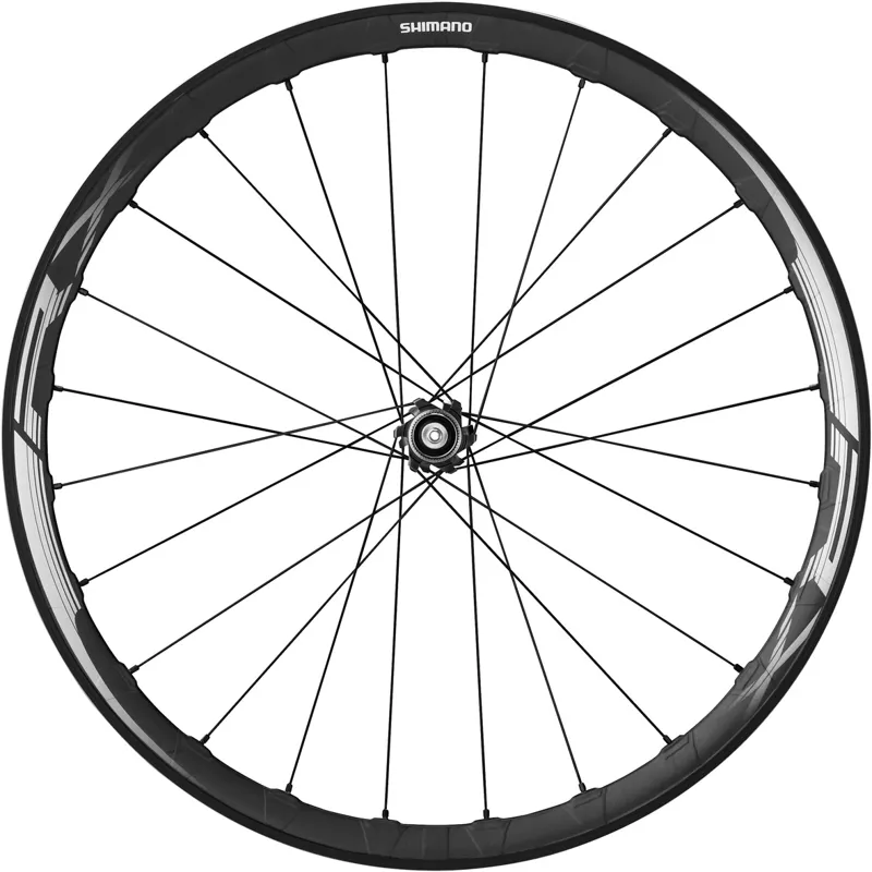 Shimano WH-RX830 Disc Tubeless Ready Clincher 35mm Road Wheel - Front