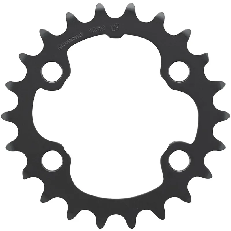Shimano Cues FC-U6000-2 11/10/9-Speed Double Inner Chainring 22T-BN