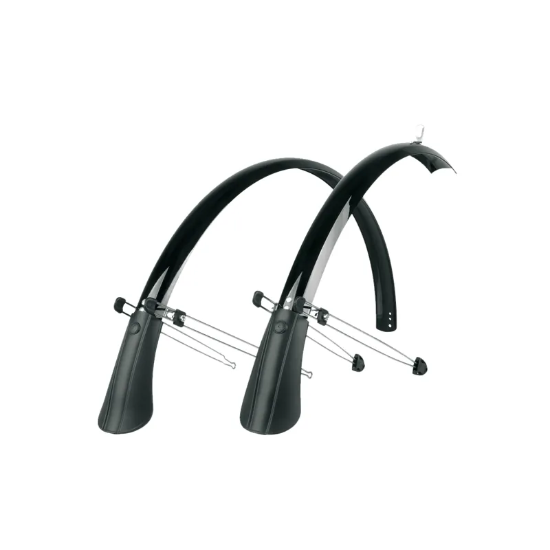 SKS Commuter Mudguard Set with Spoiler - Black