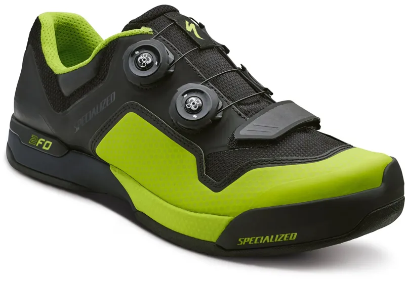 Shop Soiled: Specialized 2FO Cliplite Mens MTB Shoe - Black - Size 42