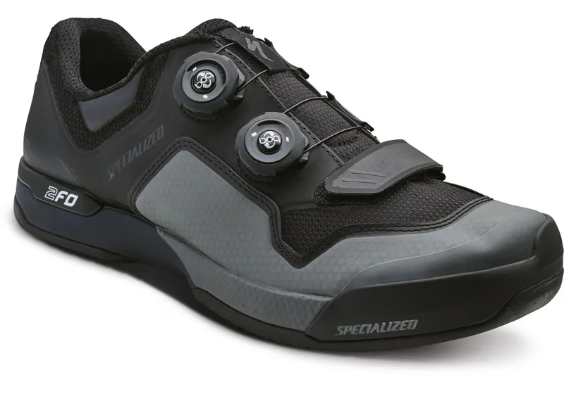 Shop Soiled: Specialized 2FO Cliplite Mens MTB Shoe - Black - Size 42