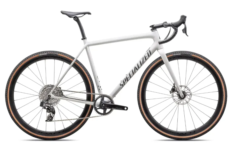 Ex-Demo: 2025 Specialized Crux Expert Gravel Bike - White - 56cm