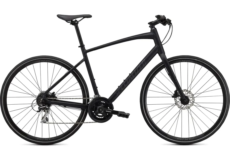 Shop Soiled: Specialized Sirrus 2.0 Hybrid Bike - Satin Cast Black - X-Small