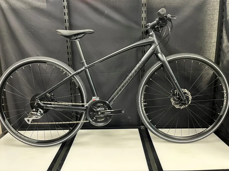 Shop Soiled: Specialized Sirrus 2.0 Hybrid Bike - Satin Black - X-Small-1
