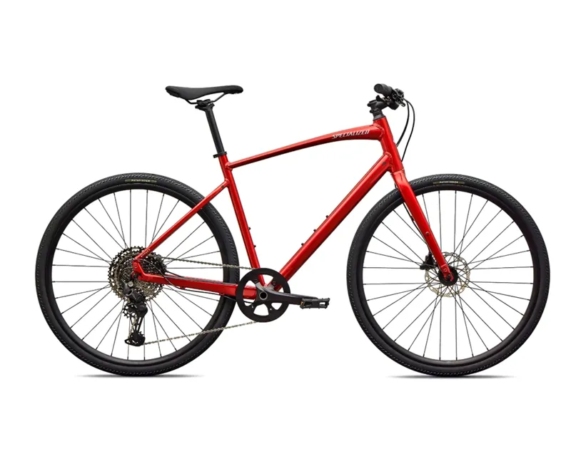 Shop Soiled: Specialized Sirrus X 3.0 Hybrid Bike - Gloss Cayenne - Medium
