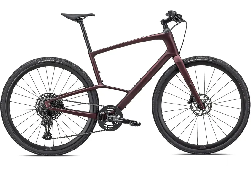Shop Soiled: Specialized Sirrus X 5.0 Hybrid Bike - Red Tint - XX-Large