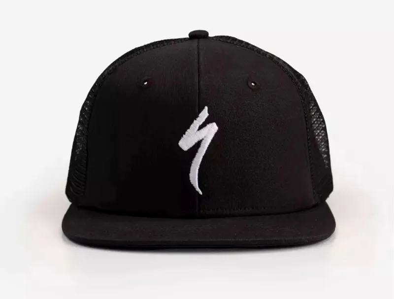 Specialized Trucker Hat - Black/White S Logo