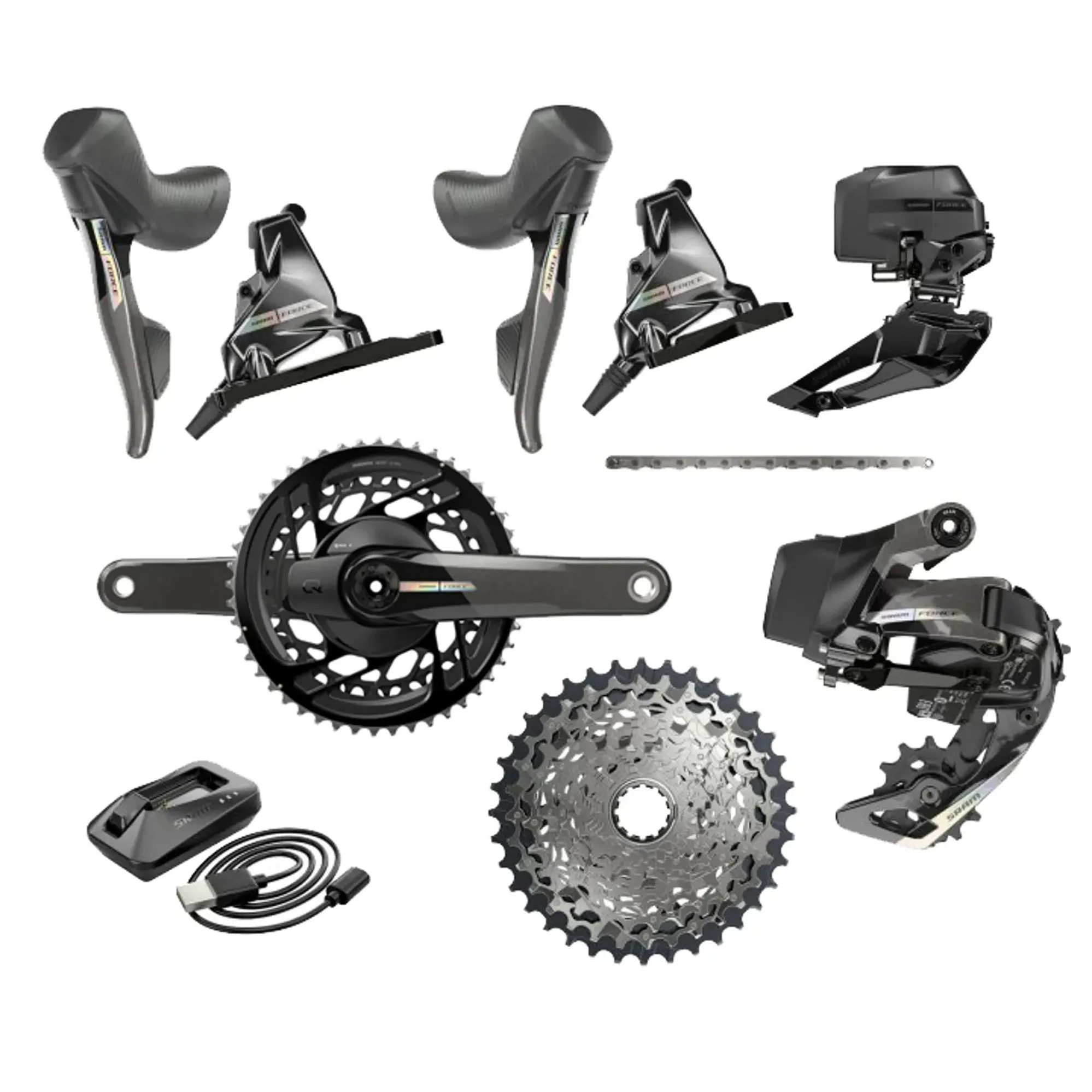 Power Meter Sram Red Etap Axs Groupset Disc SRAM Rival AXS 2×12
