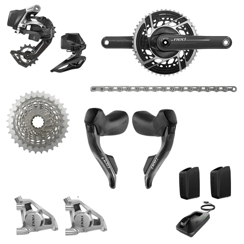 SRAM Red AXS E1 Complete Groupset 10-36T