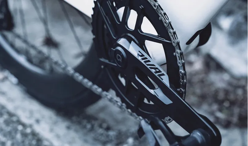 SRAM Rival E1 DUB Direct Mount Crankset 46-33T - Black-3