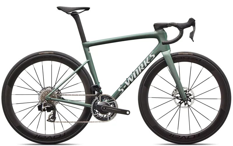 Ex-Demo: S-Works Tarmac SL8 SRAM Red AXS Road Bike - Fjord - 58cm