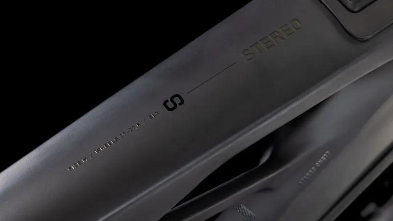 2025 Cube Stereo Hybrid One77 HPC SLX 800 Electric Bike - Blackline-6