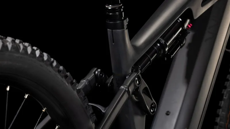 2025 Cube Stereo Hybrid One77 HPC SLX 800 Electric Bike - Blackline-5