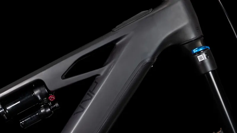 2025 Cube Stereo Hybrid One77 HPC SLX 800 Electric Bike - Blackline-3