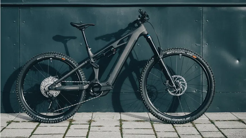 2025 Cube Stereo Hybrid One77 HPC SLX 800 Electric Bike - Blackline-1