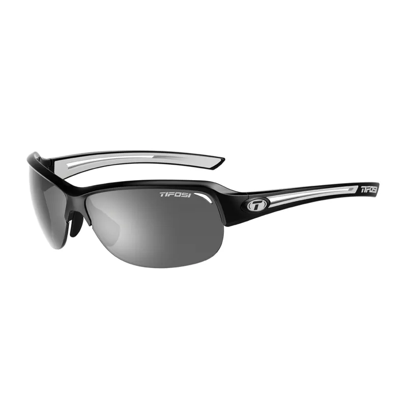 Tifosi Mira Sunglasses Black With White Lens