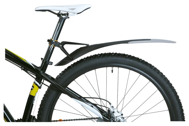 Topeak Defender XC1/XC11 Rear 27.5 Inch Mudguard - Black/Grey-1