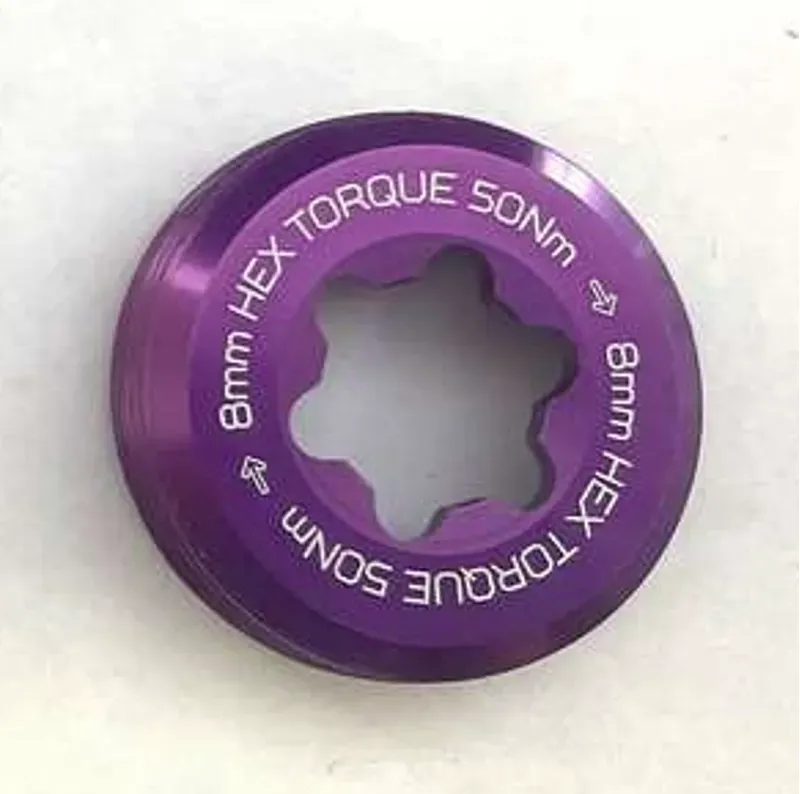 Hope E-Bike Crank Captive Nut - Purple