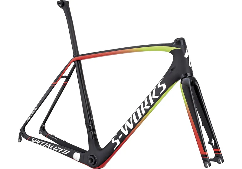 2017 S-Works Tarmac Disc Frameset - Carbon/Hyp/Red