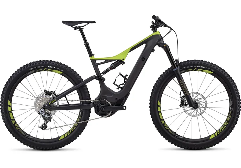 2018 S-Works Turbo Levo FSR Carbon Mens E-Bike - Carbon Black/Hyper
