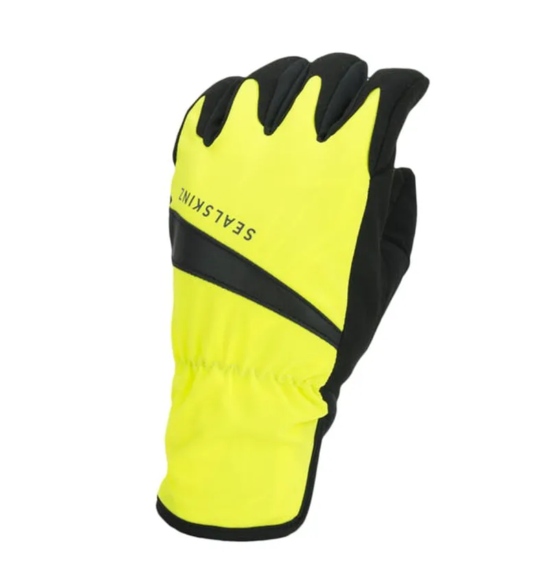 SealSkinz Waterproof All Weather Cycle Glove - Neon Yellow/Black