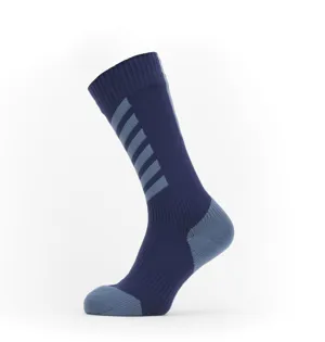 Chaussettes SEALSKINZ Mi-Mollet Imperméables Respirantes Hydrostop - Parfaites Pour Randonnée, Vélo, Temps Humide
